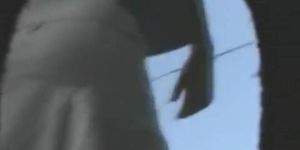Candid street clip of two teen friends with additional upskirt shots (Asia Levy)