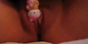 just playing with my pussy on cam