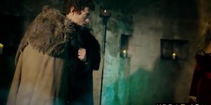 Game of thrones parody where the queen gets gangbanged