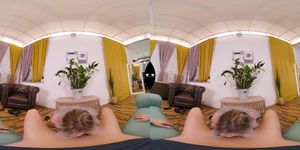 VR blond bitch