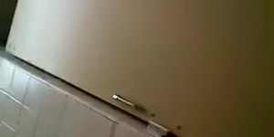 voyeur chubby teen in bathroom