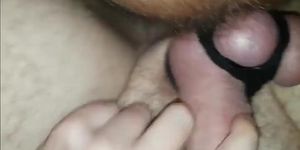 Dad fucks his boy with tied balls to cum (My Balls)