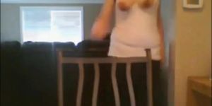 Busty Milf Shows Milky Boobs