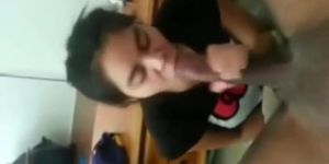 little bitch asian eating a bbc
