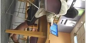 Candid Sexy Asian girl Shoeplay Feet and Legs Pt 5