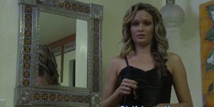 Sexy lesbian eaten out
