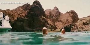 Kelly Brook & Jessica Szohr Nude & Sexy Piranha