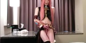 Amateur Asian CD cosplay jo