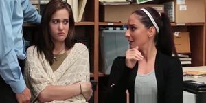 Peyton Robbie Sheena Ryder In caughted and fucked for stealing