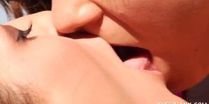 Two sporty lesbians have some amazing fun