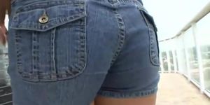 Angelina has one sweet booty