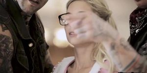 Piper Perri is a skinny naive girl whose never been fucked