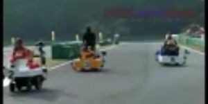 Maria Ozawa and friends on crazy racetrack