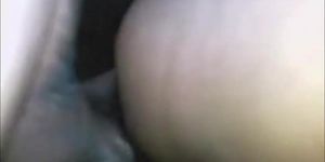 Latin girl squirts on cock during intense doggy