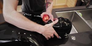 latex girl
