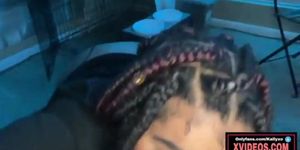 Big Booty Ethiopian Porn Actress Kally XO Gets Fucked POV