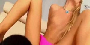 Sexy and very hot teen threesome