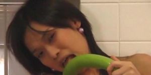 DAGFS - Food stuffed asian teen