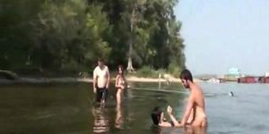 REALGFSEXPOSED - Fishing with some nude Russian teens
