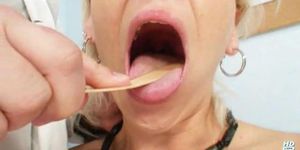 Romana mature pussy speculum gyno examination