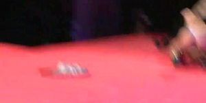 Lesbian strippers scandal on stage and licking pussy - ScandalOnStage