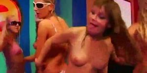 DRUNK SEX ORGY - Pornstars  beach bikini orgy party