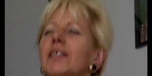 CRAZYOLDMOMS - Crazy old mom gets fucked hard taking big cock blowjob