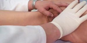 Skinny milf weird pussy fingering by gyno doctor