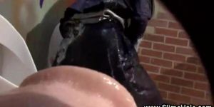 Glamorous whore loves the gloryhole (Kaylana Reese)
