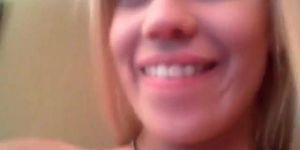 Cam; Gorgeous Blonde Beauty Plays with her Pussy Pump HD