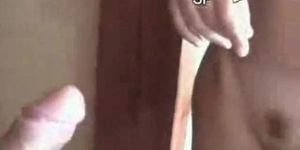ALL OF GFS - Sexy blonde gives head and rubs hairy pussy
