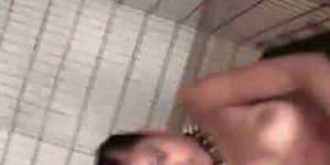 DIAPER SLUTS - Horny black babe playing her pussy with finger and sex toys