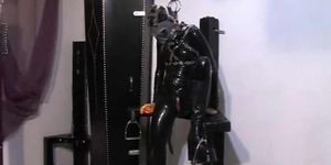 GIRLS IN CONTROL - Slutty slave girl rubs her pink twat