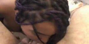 Amateur interracial couple has sex