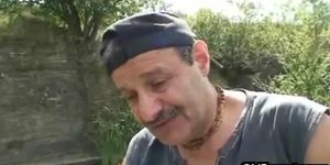 OLD PERVERTS - Teeny fucked by a fisherman - video 1