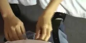 homemade amateur couple doing a cumshot