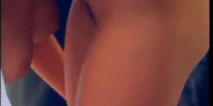 Babe Watching Lesbian Porn