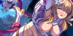 Genshin Impact Lumine 2D Hentai