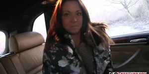 Angela Fucking at Taxi;