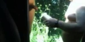 grandpa suck outdoor