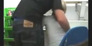 Voyeur Blowjob In The Office