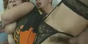 Nasty MILF Threesome