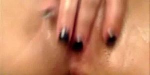 super hot emo asian with tattoos masturbating wildly