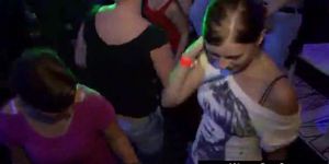 Male strippers getting it on with girls