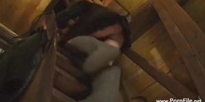 Russian orgy in sauna