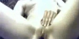 Gerda from Germany toying pussy and ass