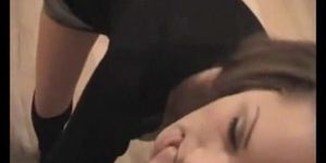 amateur blowjob from chick with boots