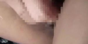 Mosaic; busty milf fucked by geek on bus