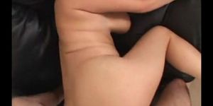 AMATEUR CREAMPIES - Blonde Babe sucking cock and creampied her pussy