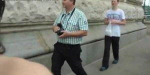 PUBLIC SEX ADVENTURES - Pretty babe has real public fuck adventure